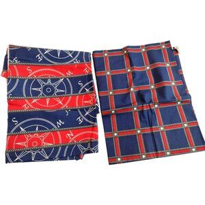 Premier Prints Nautical Fabric Norway Design Compass 2+ Yards Combined